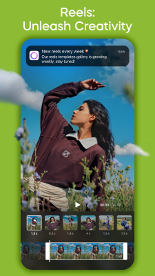Screenshot of the application Instories - #1