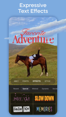 Screenshot of the application Instories - #4