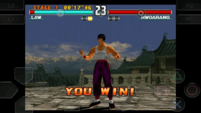 Screenshot of the application Tekken 3 - #3