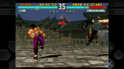 Screenshot of the application Tekken 3 - #4