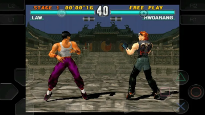 Screenshot of the application Tekken 3 - #7