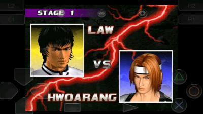 Screenshot of the application Tekken 3 - #8