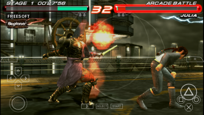 Screenshot of the application Tekken 6 - #7