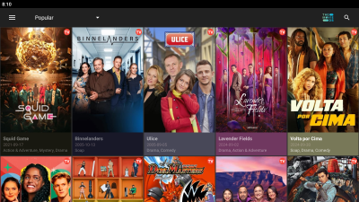 Screenshot of the application Cinema HD MOD - #1