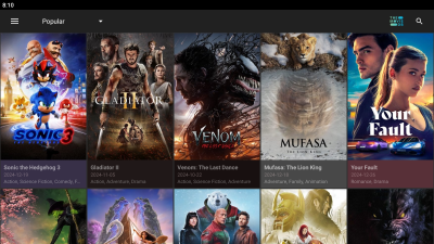 Screenshot of the application Cinema HD MOD - #3