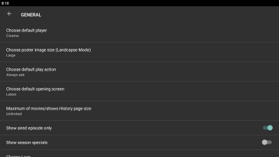 Screenshot of the application Cinema HD MOD - #5