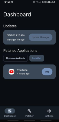 Screenshot of the application ReVanced Manager - #2