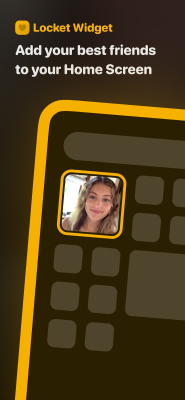 Screenshot of the application Locket Widget - #1