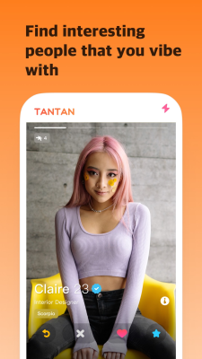 Screenshot of the application TanTan - #2
