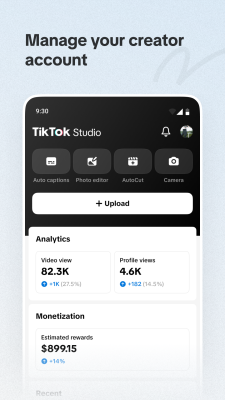 Screenshot of the application TikTok Studio - #2