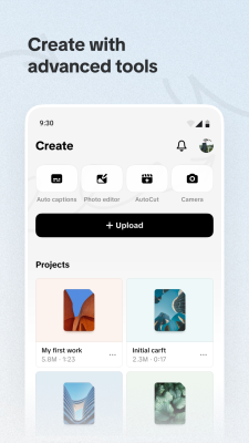 Screenshot of the application TikTok Studio - #3