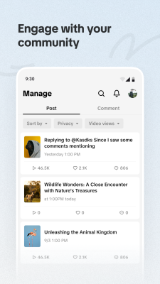 Screenshot of the application TikTok Studio - #6