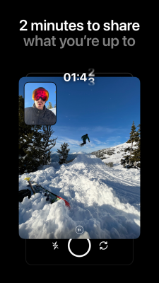 Screenshot of the application BeReal - #2
