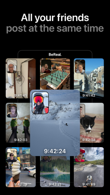 Screenshot of the application BeReal - #3