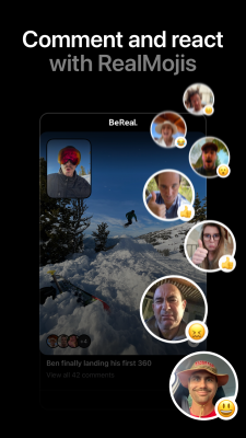 Screenshot of the application BeReal - #4