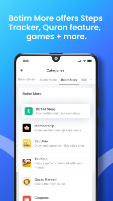 Screenshot of the application Botim - #6