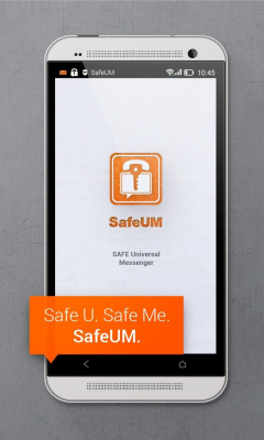Screenshot of the application SafeUM - #1