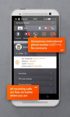 Screenshot of the application SafeUM - #4