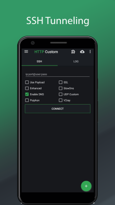 Screenshot of the application HTTP Custom - #1