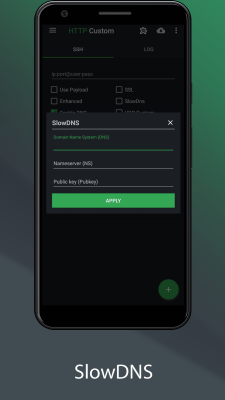 Screenshot of the application HTTP Custom - #4