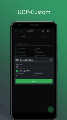 Screenshot of the application HTTP Custom - #5