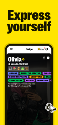 Screenshot of the application Yubo - #2