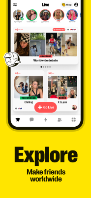 Screenshot of the application Yubo - #5