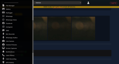 Screenshot of the application CatWatchful - #5
