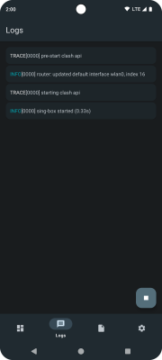 Screenshot of the application sing-box - #2
