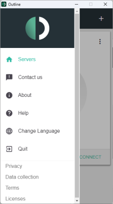 Screenshot of the application Outline Client - #2