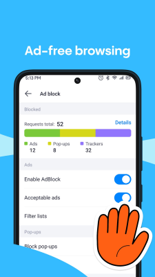 Screenshot of the application Aloha Private Browser - VPN - #4