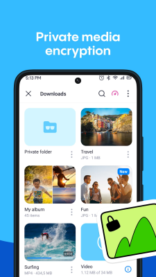 Screenshot of the application Aloha Private Browser - VPN - #5