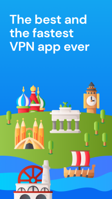 Screenshot of the application Aloha VPN - #1