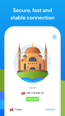 Screenshot of the application Aloha VPN - #2