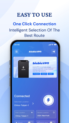 Screenshot of the application biubiuVPN - #2