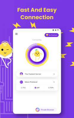 Screenshot of the application PotatoVPN - #4
