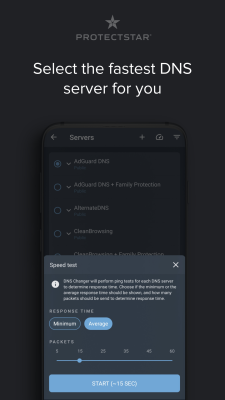 Screenshot of the application DNS Changer - #5