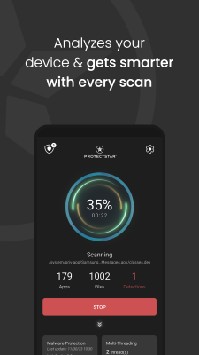 Screenshot of the application Antivirus AI - #2