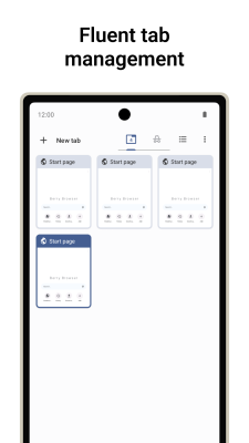 Screenshot of the application Berry Browser - #2