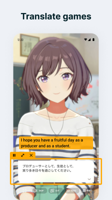 Screenshot of the application Bubble Screen Translate - #6