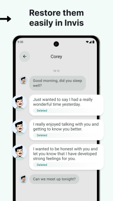 Screenshot of the application Invis - #2