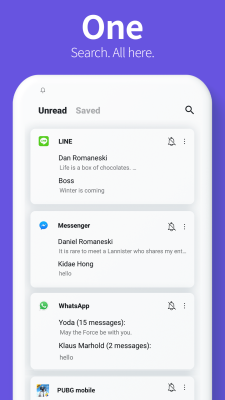 Screenshot of the application Notisave - #2