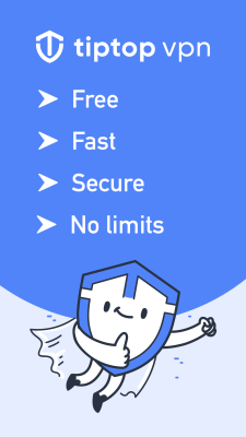 Screenshot of the application TipTop VPN - #1