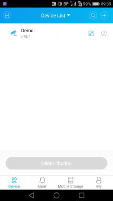 Screenshot of the application XMEye - #2