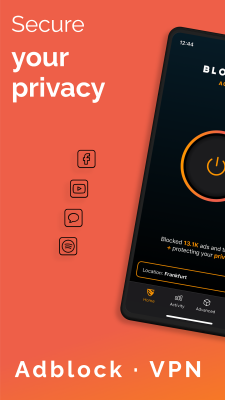 Screenshot of the application Blokada - #1