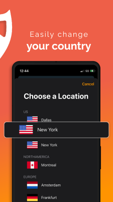 Screenshot of the application Blokada - #3