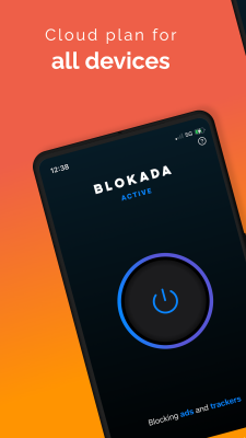 Screenshot of the application Blokada - #4