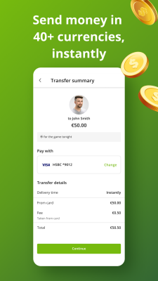 Screenshot of the application Neteller - #3