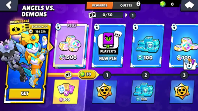 Screenshot of the application BSD Brawl - #11