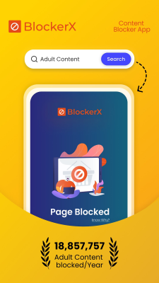 Screenshot of the application BlockerX - #1